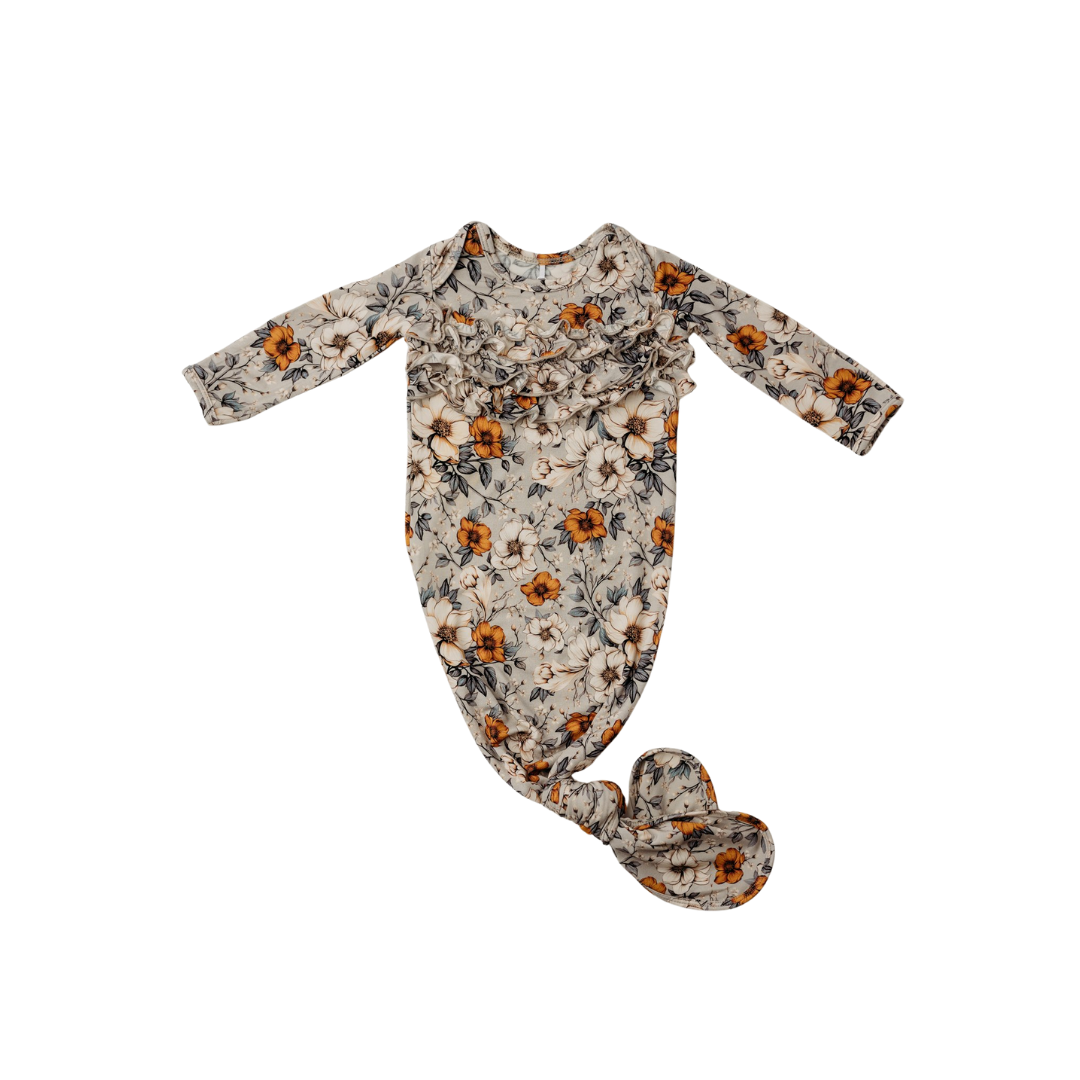 Amber Gardens Knotted Gown