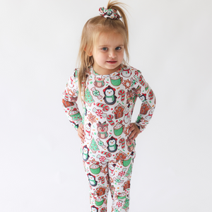 Posh Peanut Long Sleeve Pajama Set / Cookie Medley