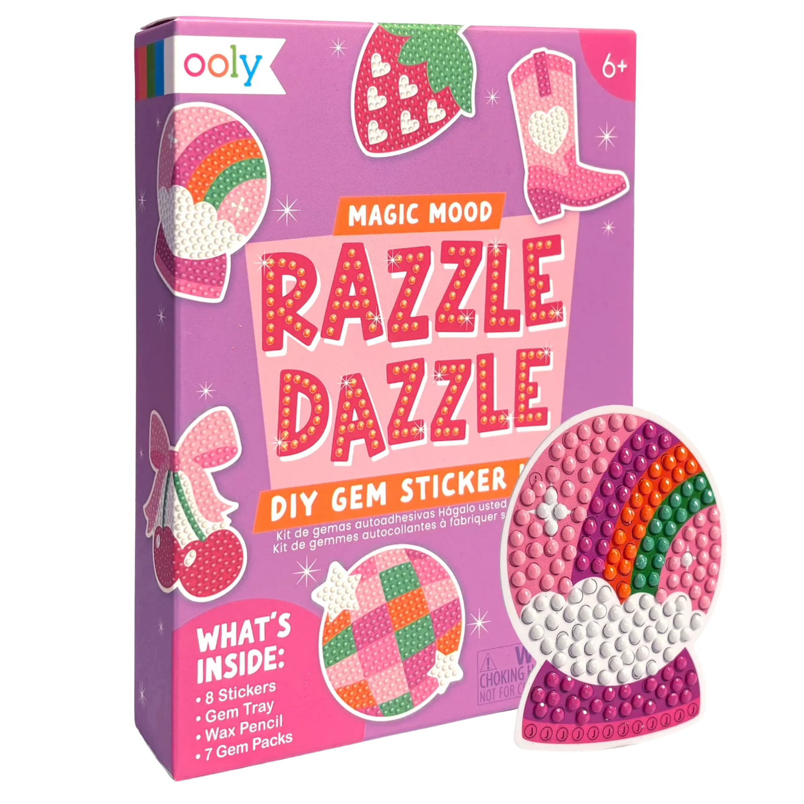 Ooly Mini Razzle Dazzle: DIY Gem Sticker Kit / Magic Mood