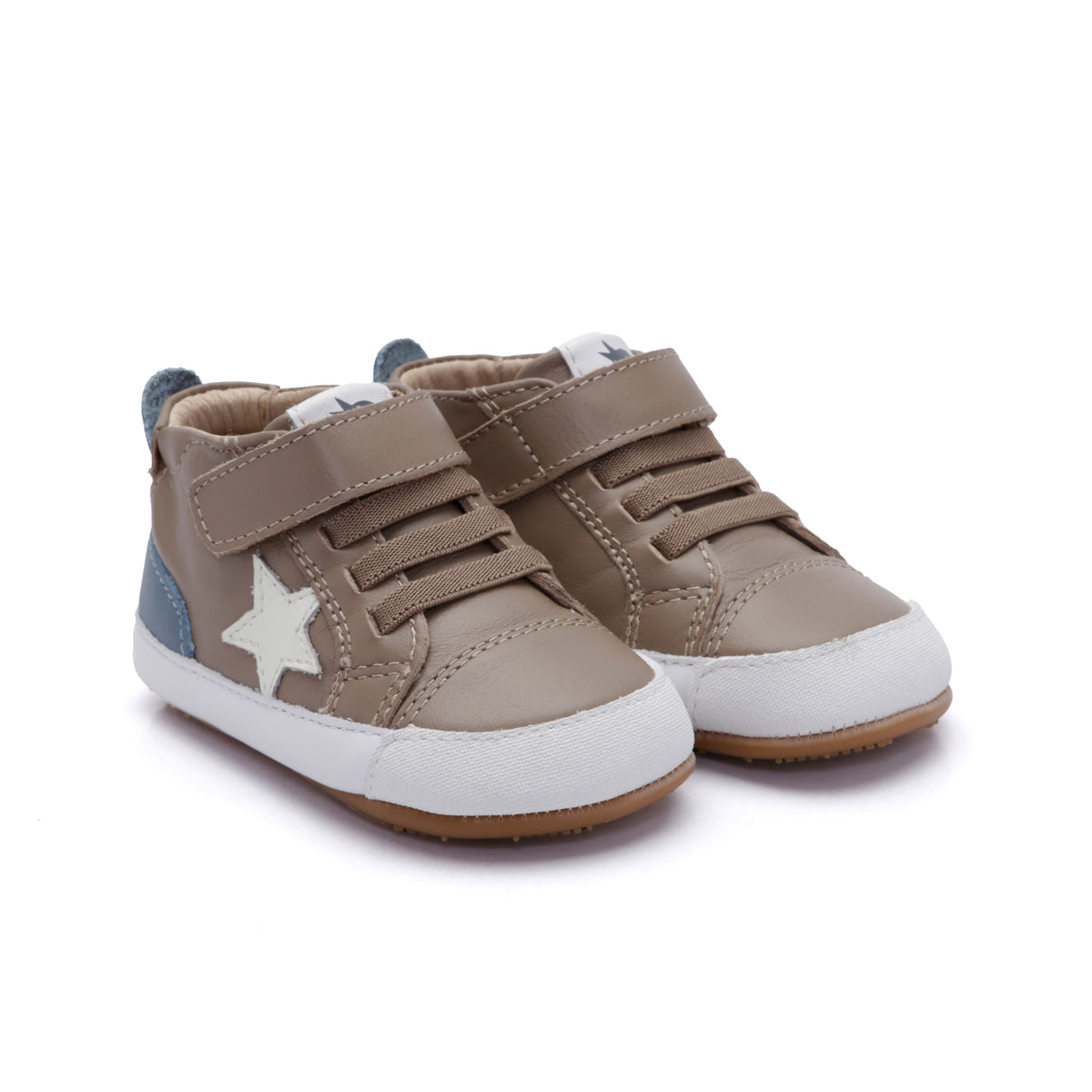Old Soles Baby Shoes / Taupe Platinum Bub
