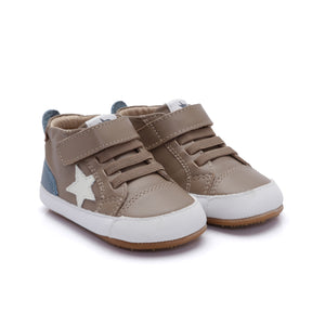 Old Soles Baby Shoes / Taupe Platinum Bub
