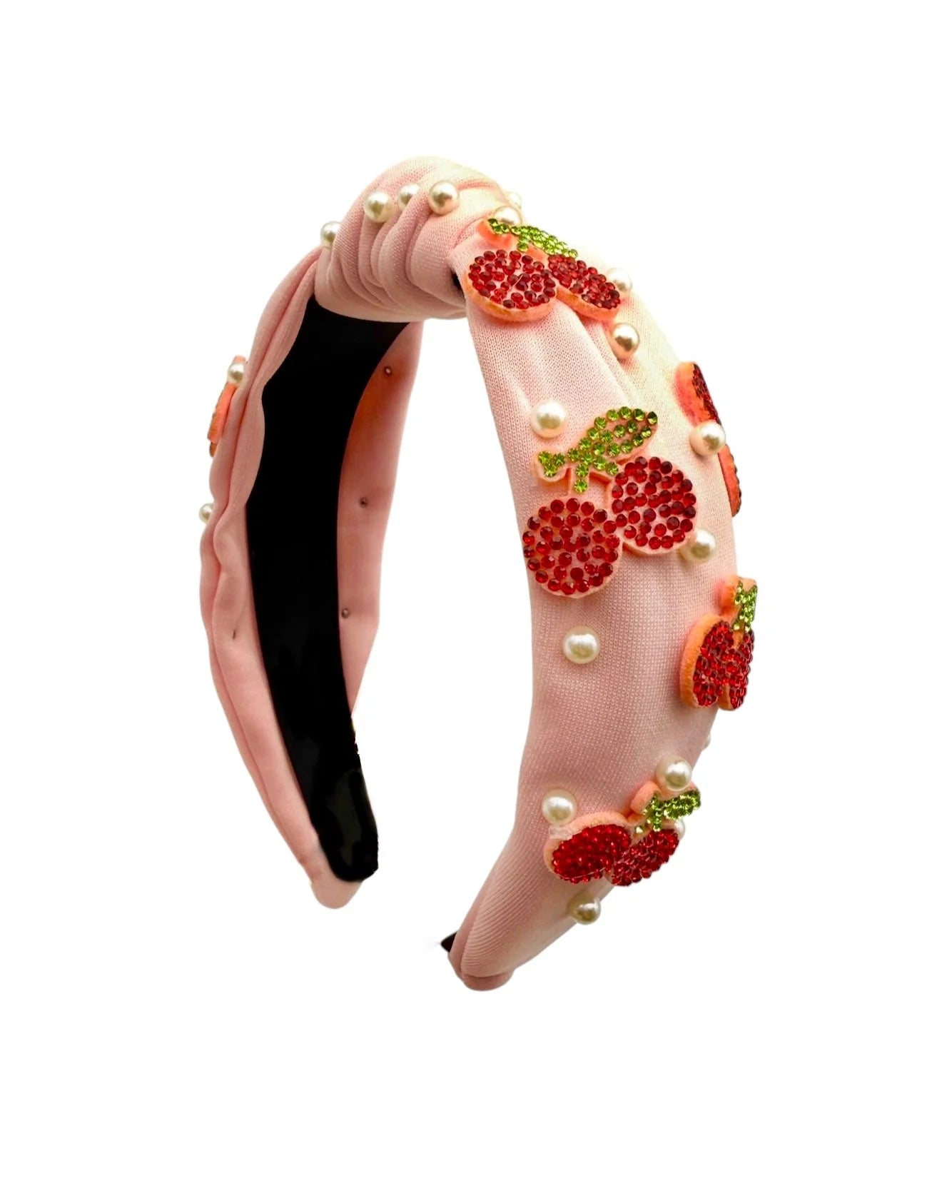 Cherries Knot Headband