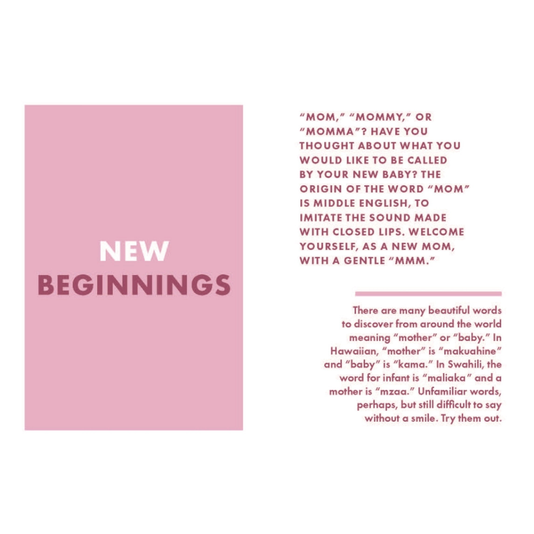 Things To Do Now That You're A Mom Book