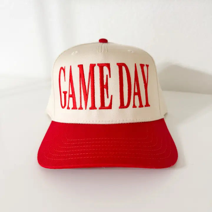 Game Day Embroidered Trucker Hat