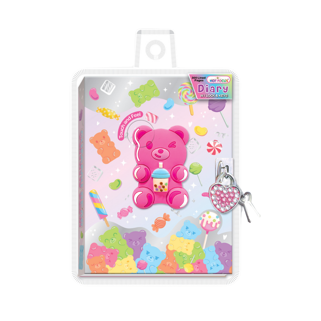 Gummy Bear Lock & Keys Diary