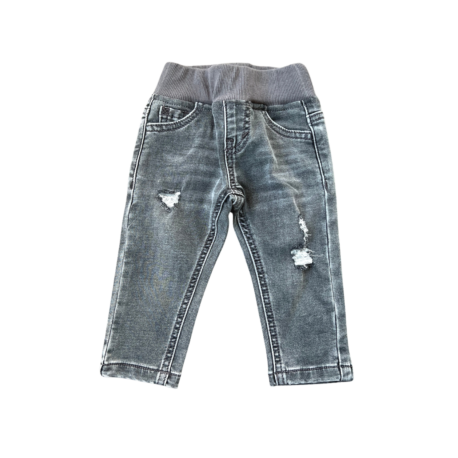 Babysprouts Gray Wash Denim Jeans