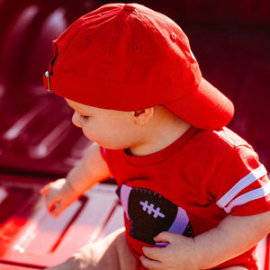 Football State Red Varsity Onesie