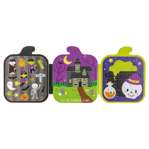 Halloween Pumpkin Magentic Puzzle Book