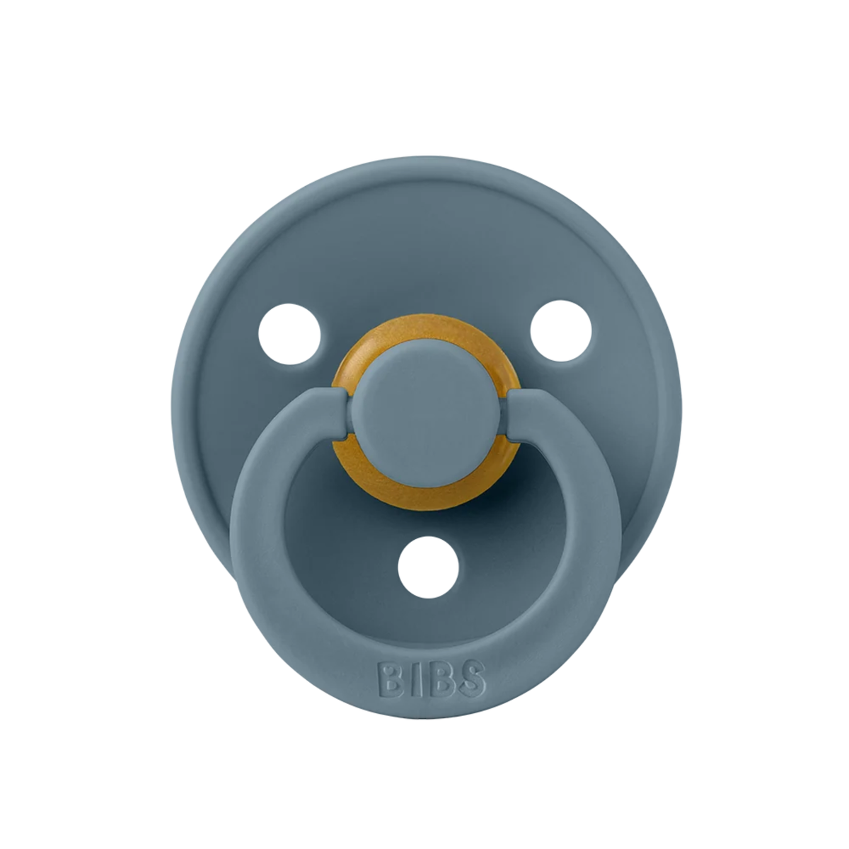 BIBS Round Single Pacifier / Size 2 (6-18 Months)