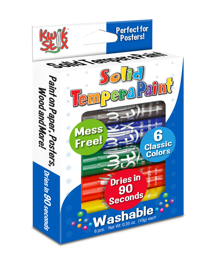 Chunkies Twistable Tempera Paint Sticks for Kids, No Mess, Quick