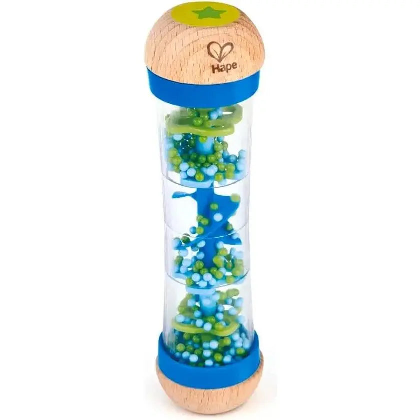 Hape Beaded Raindrops Sensory Toy - Blue