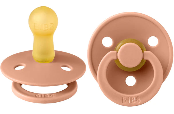 BIBS Round Pacifier 2-Pack / Size 1 (0-6 Months)