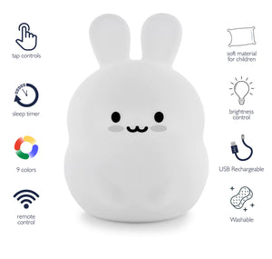 LumiPets LED Touch Night Light / Bunny