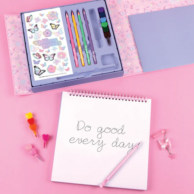 Butterfly Sketchbook & Drawing Set