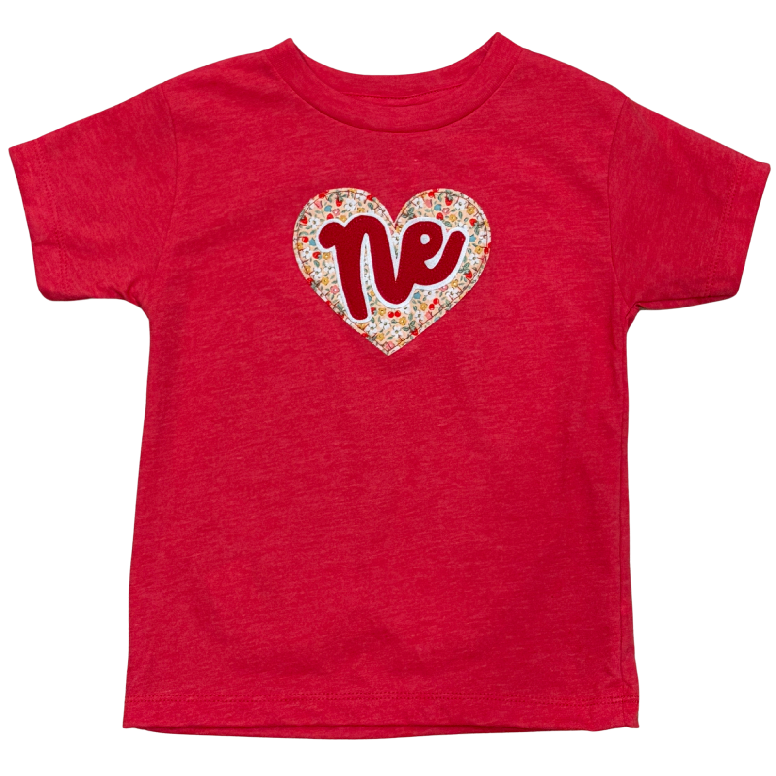 Fruit Garden Script 'Ne' Red T-Shirt