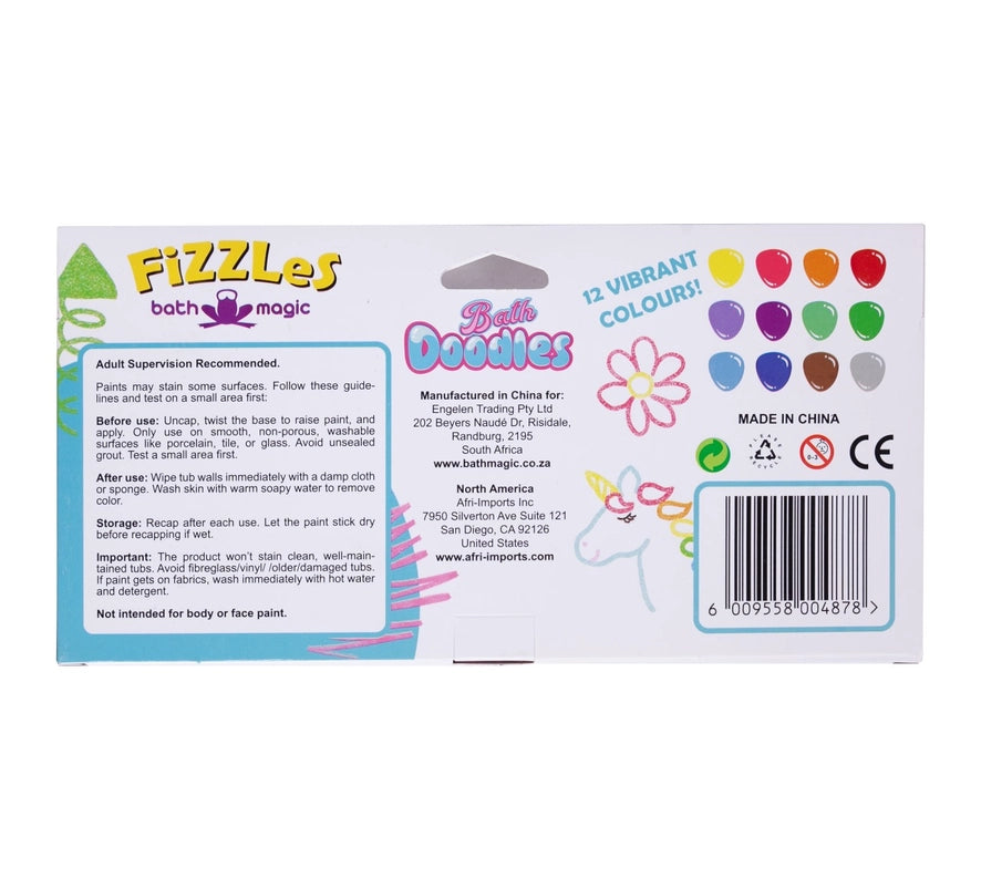 Fozzi's Fizzles Bath Doodles