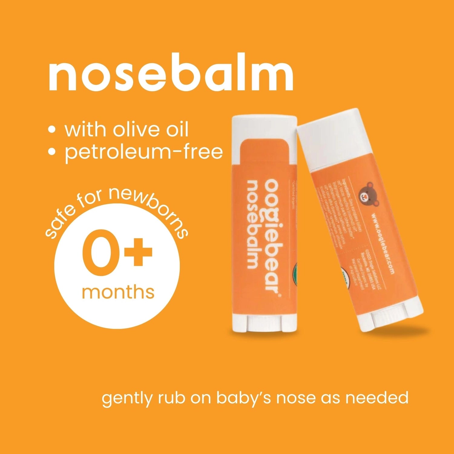 oogiebear Mini Nose Balm & Chest Rub Kit