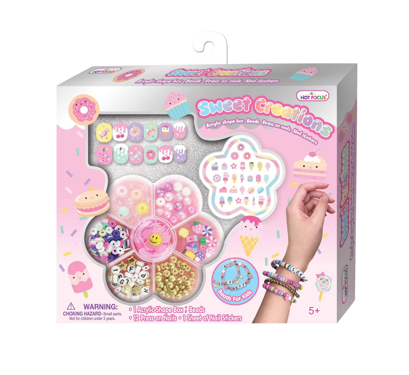Sweet Creations Bead Making & Nail Set / Sweets