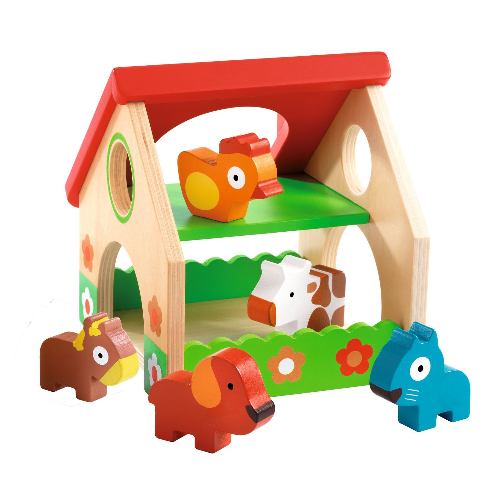 MiniFarm Wooden Play Set