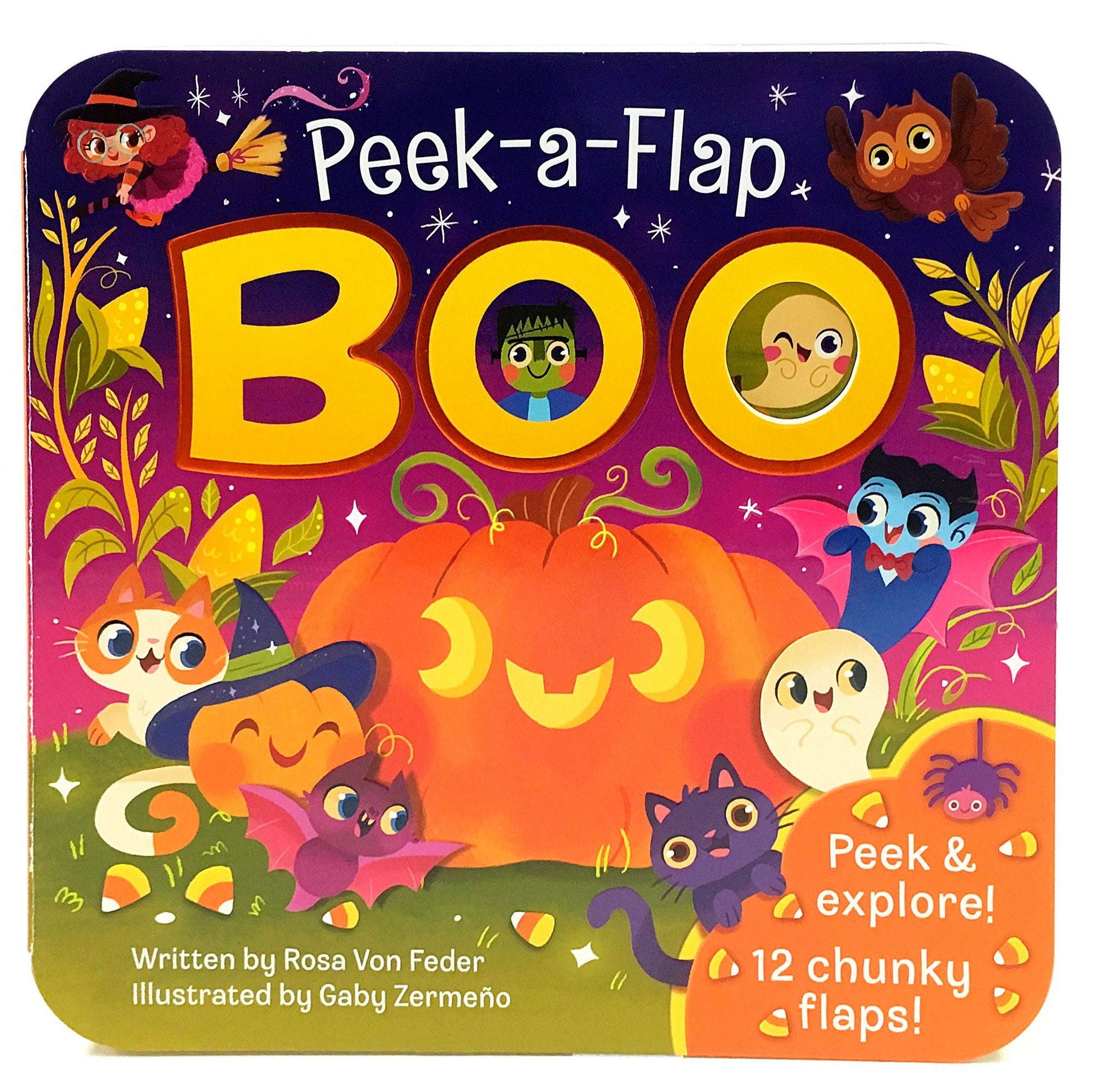 BOO Peek-a-Flap Board Book