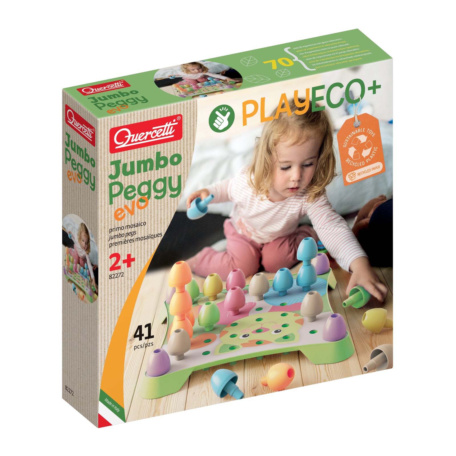Jumbo Peggy Activity Set