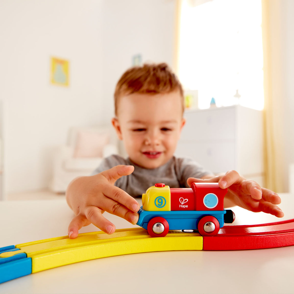 Hape Brave Little Engine Toy