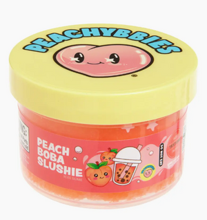 Peachybbies Peach Boba Slushie - Icee Slime