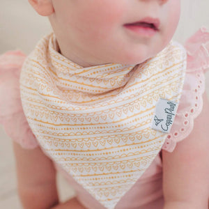 Copper Pearl Bandana Bib / June