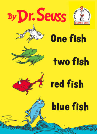 Dr. Seuss One Fish Two Fish Red Fish Blue Fish Book