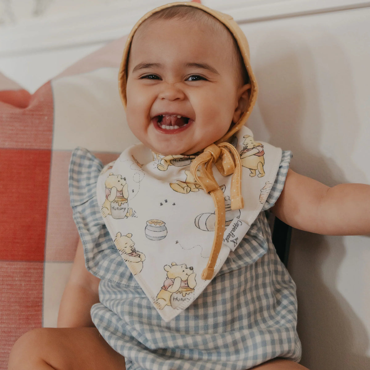 Copper Pearl Bandana Bibs / Hundred Acre Wood