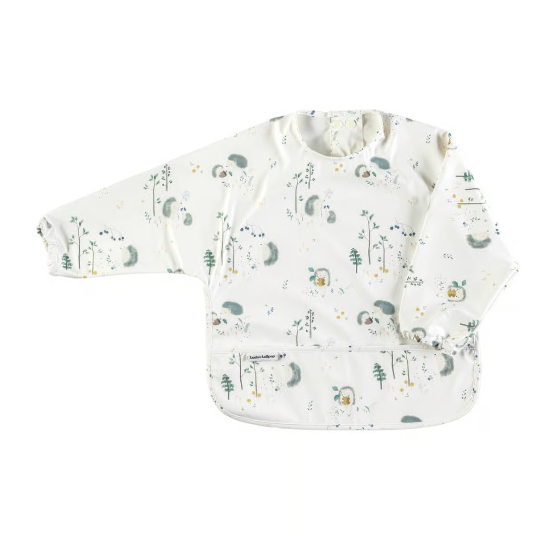 Loulou Lollipop Long-Sleeve Waterproof Bib