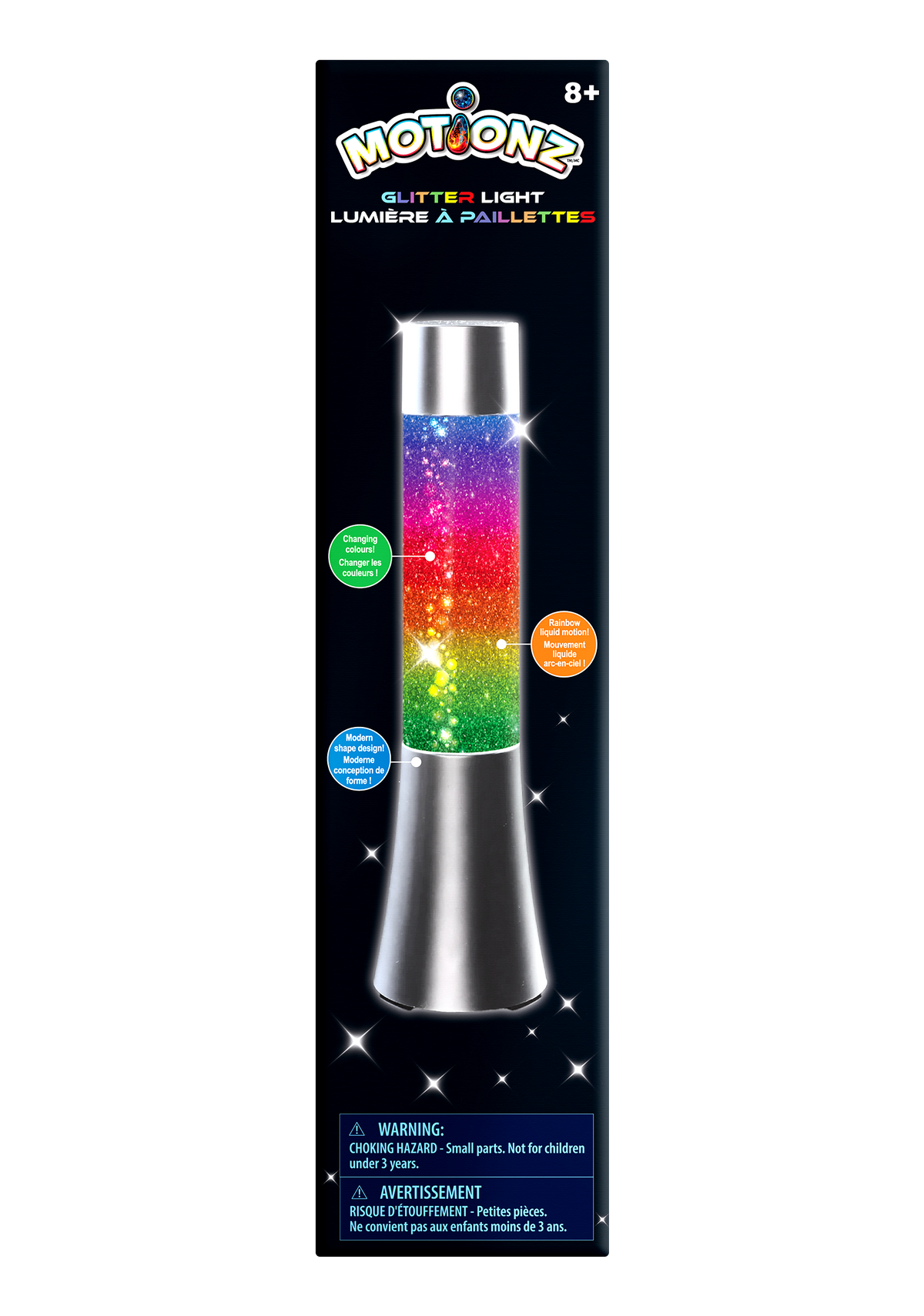 Rainbow Glitter Light