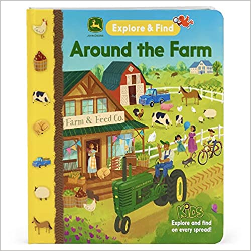 John Deere Explore & Find: Around the Farm Board Book