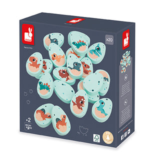 Janod Dino Eggs Memory Game