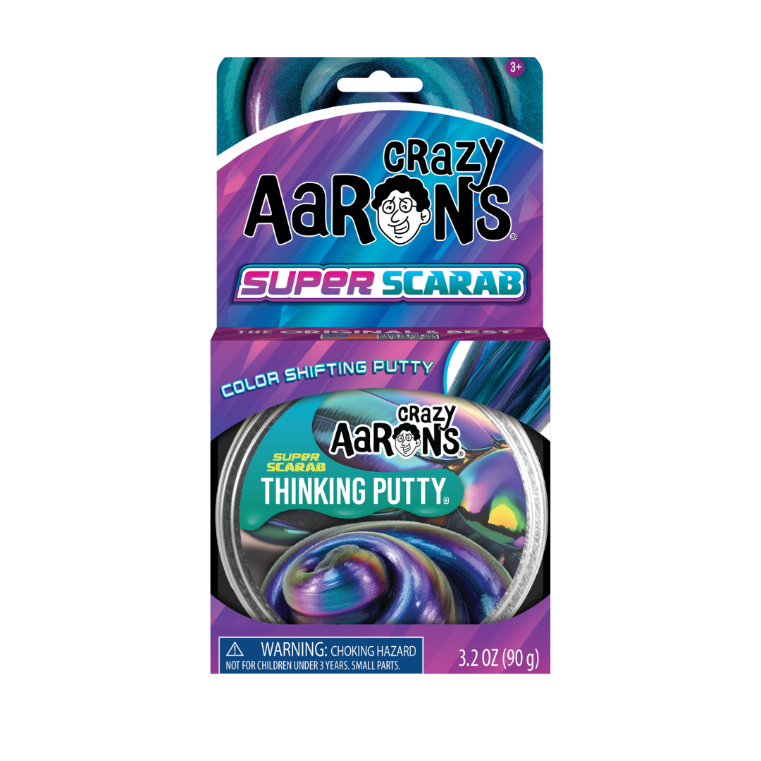 Crazy Aaron's Thinking Putty / Super Scarab