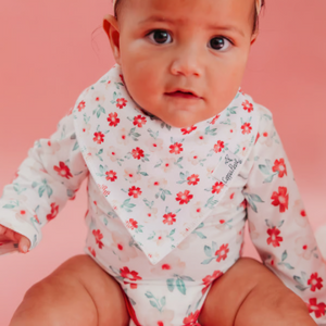 Copper Pearl Bandana Bib / Juliet