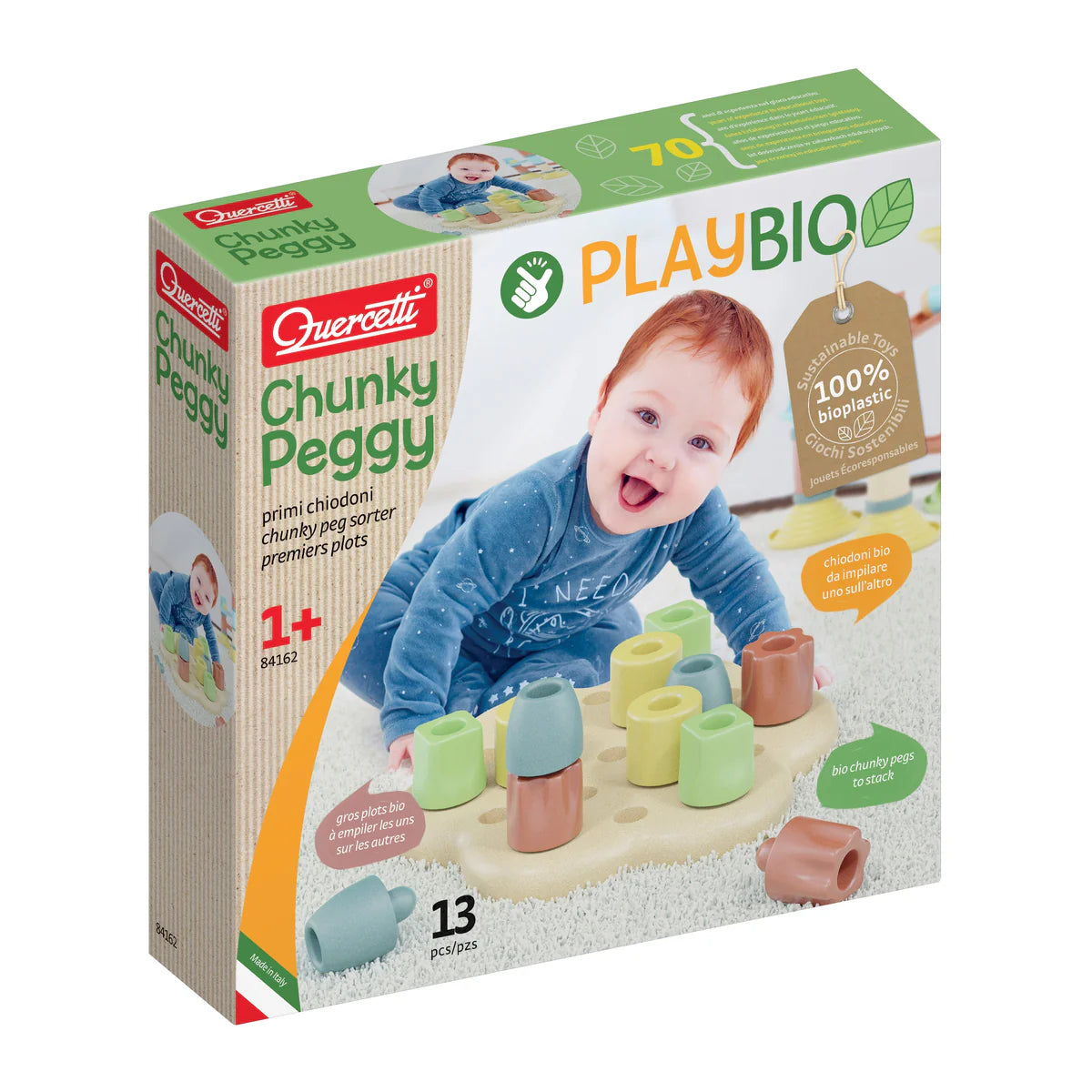 Chunky Peggy Bio Activity Set