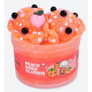 Peachybbies Peach Boba Slushie - Icee Slime