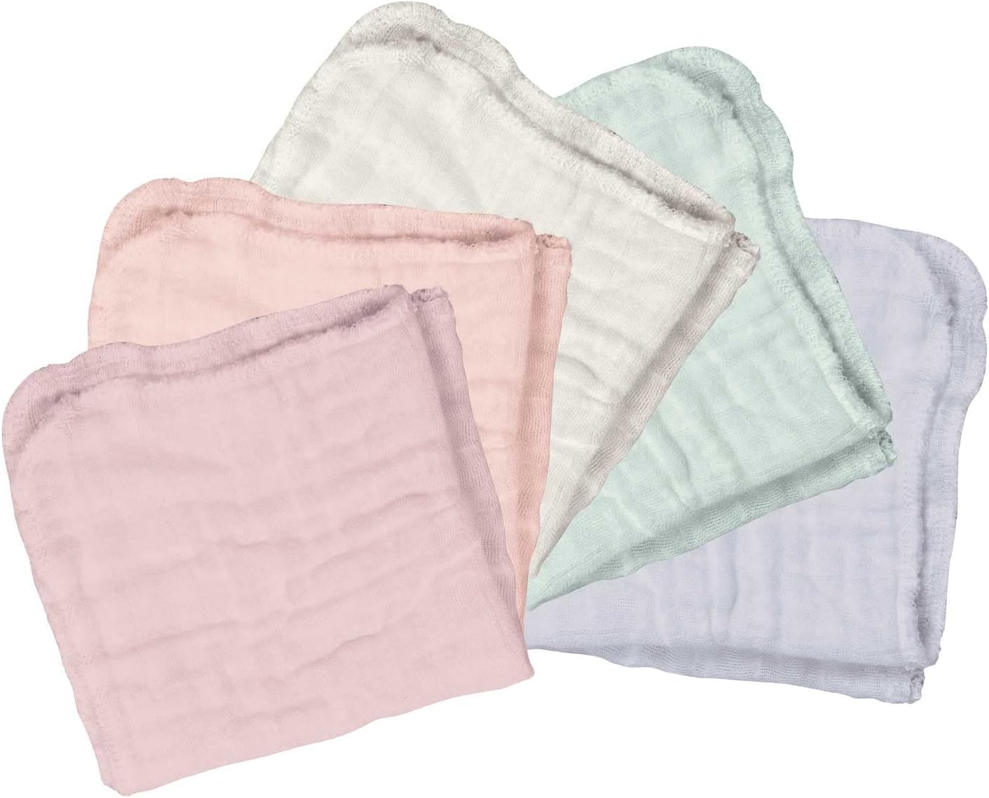 Organic Cotton Muslin Cloths (5 pack)