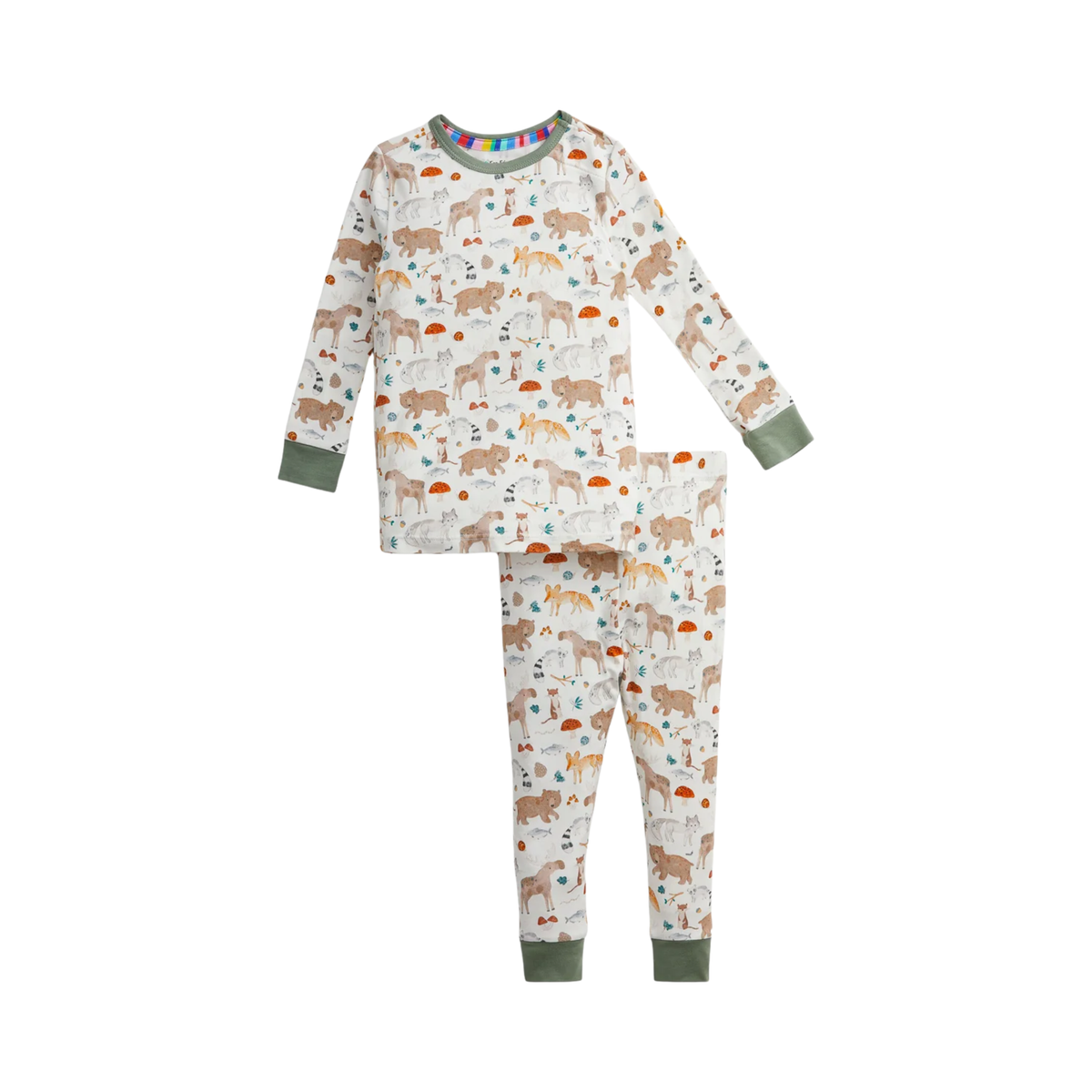 Magnetic Me Modal Magnetic Toddler Pajama Set / Wonderful Wildlife