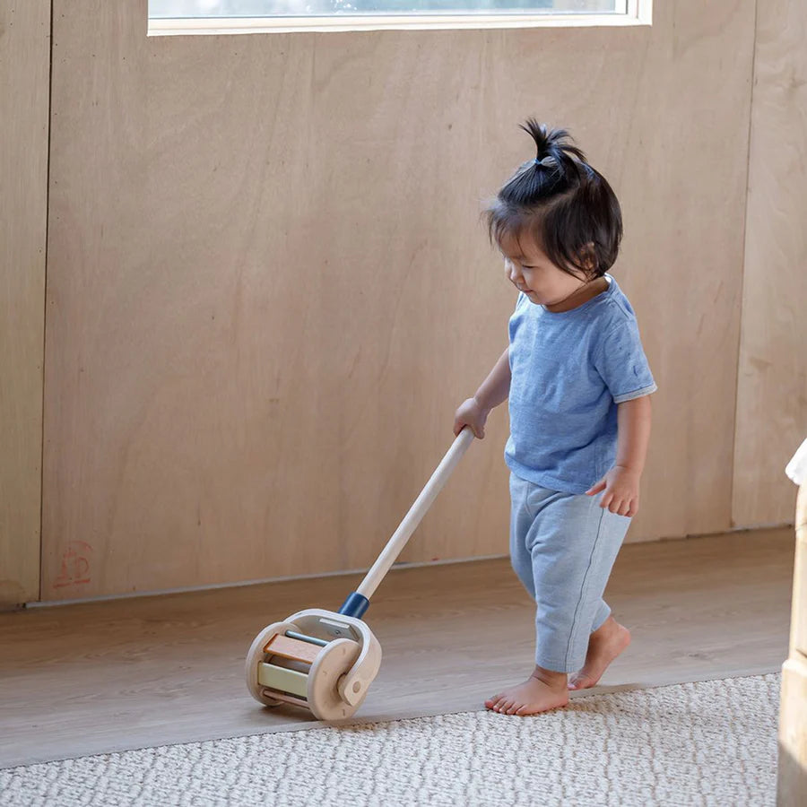 PlanToys Walk N Roll Musical Push Toy - Orchard