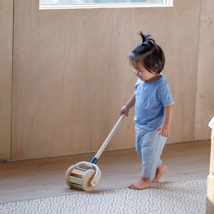 PlanToys Walk N Roll Musical Push Toy - Orchard