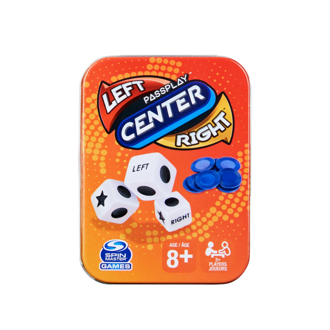 Passplay Left Right Center Game Tin