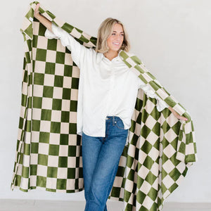 Saranoni Minky Stretch XL Throw Blanket (60"x80")