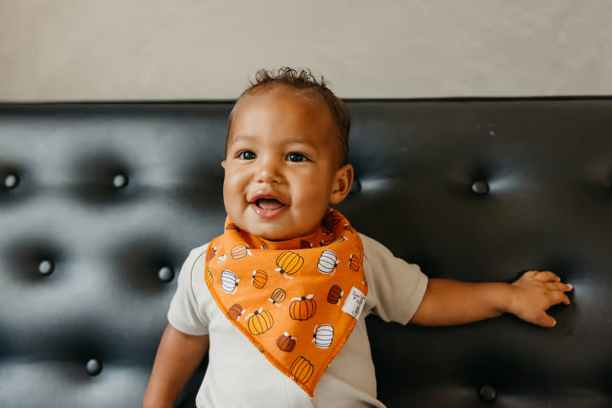 Copper Pearl Bandana Bibs / Bones