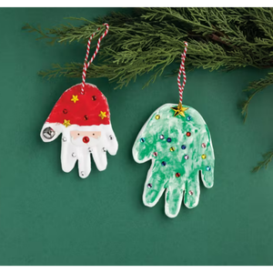 Christmas Handprint Ornament Kit