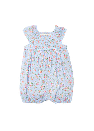 Mabel + Honey Delia Romper / Blue