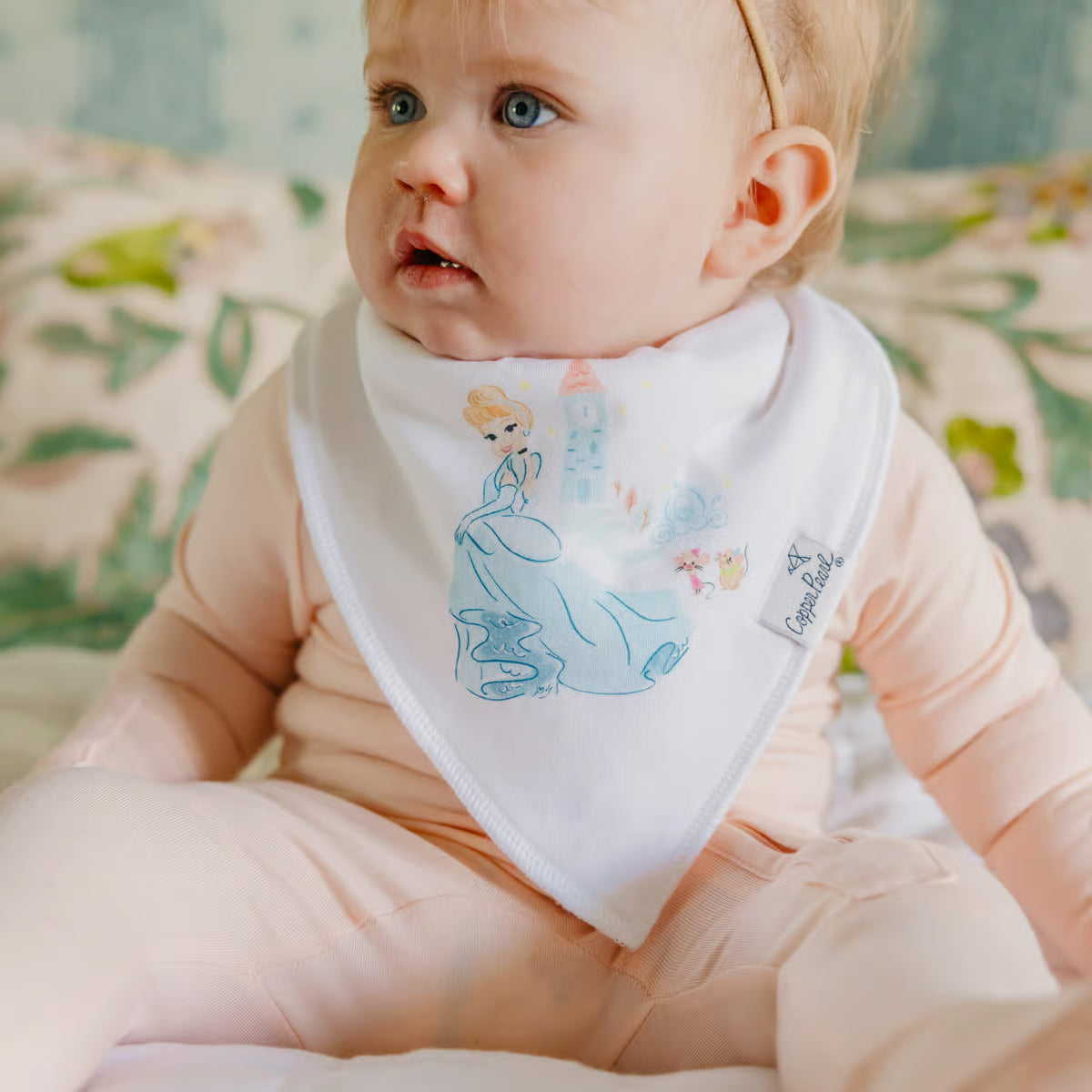 Copper Pearl Bandana Bibs / Disney Princess