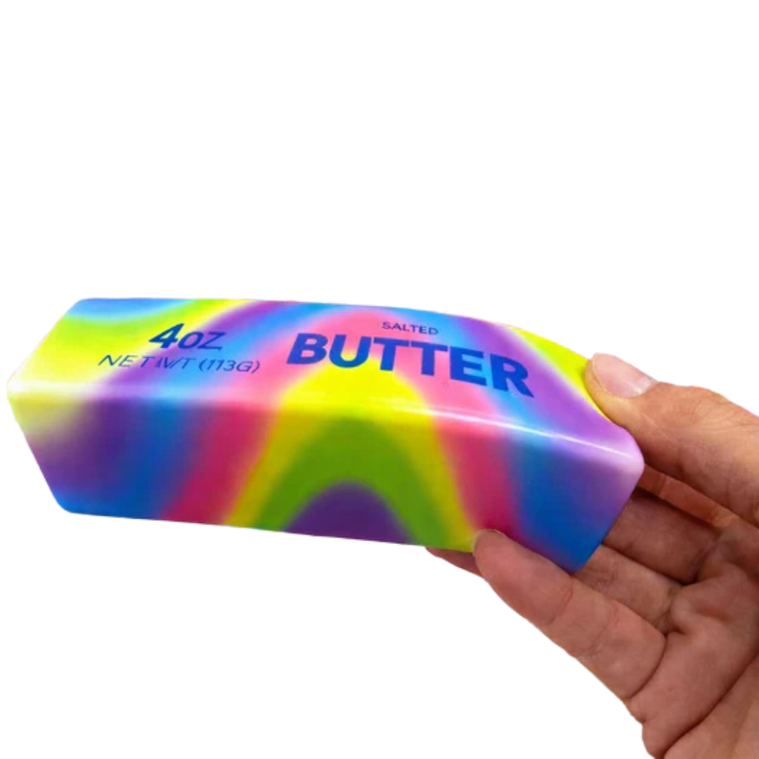 Rainbow Butter Slow Rise Squishy