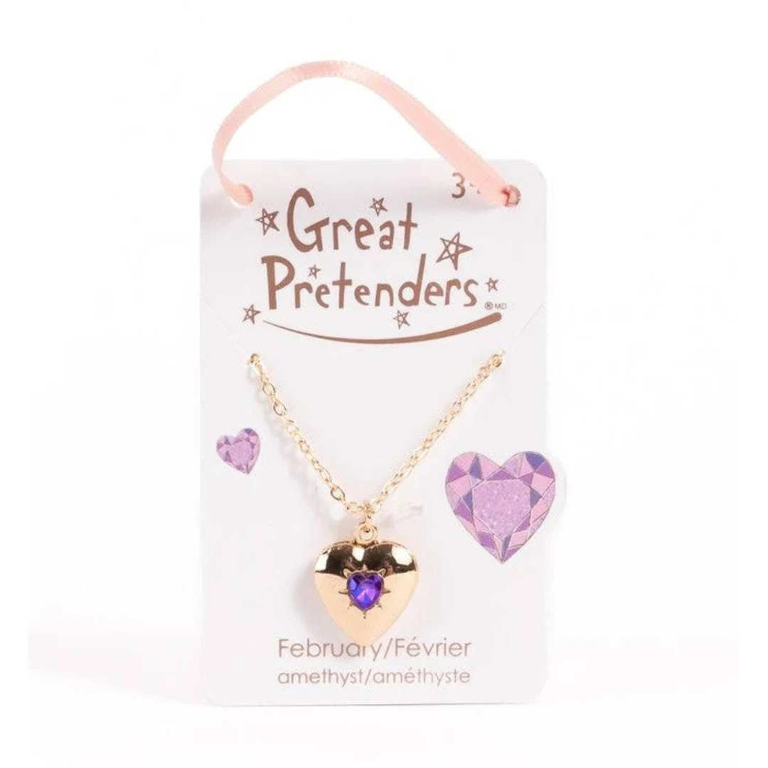 Birthstone Heart Locket